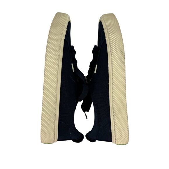 Cariuma OCA Low Navy Blue Canvas Sneaker Women's 7.5 Casual Comfortable - Picture 6 of 12